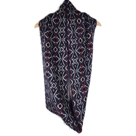 MADISON 88 Infinity Scarf Southwestern Boho Fringe Eyelash Soft Cozy Warm Thick - Picture 11 of 11